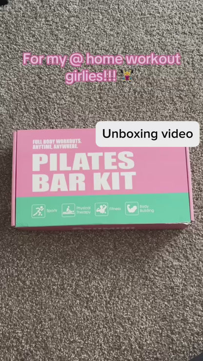 16-in-1 Pilates Bar Kit + Customised Meal & Workout Plan Bundle